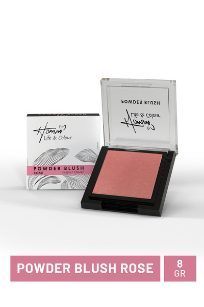 Homm Bitkisel HOMM LİFE POWDER BLUSH ALLIK ROSE 8GR