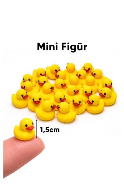 To Design Lab 1000 Adet Minik Ördek 1.5 cm