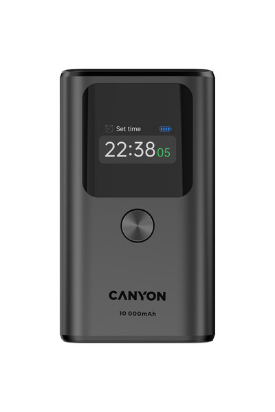 CANYON CNS-CPB130DG, 30 W, 10000 mAh, Negru