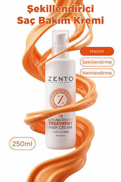 ZENTO Beauty Phılosophy Stylıng Effect Treatment Haır Cream P9 250 ml