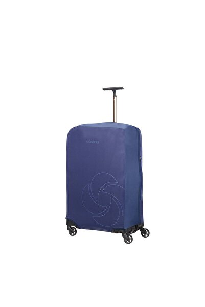 Samsonite Lacivert Global Valiz Kılıfı M