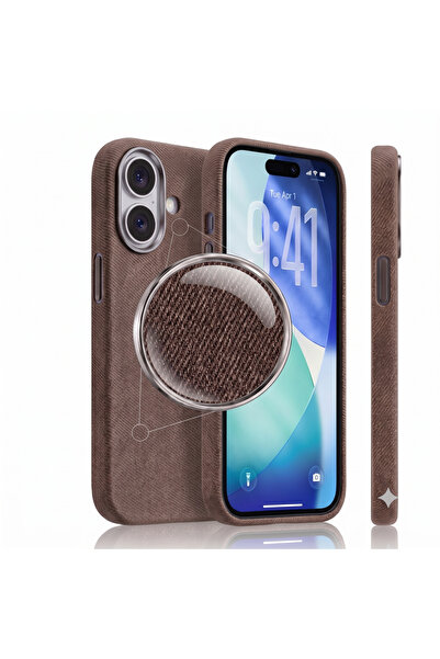megaMobile Husă protecție Premium Denim, textură blug, protecție camere, comp...