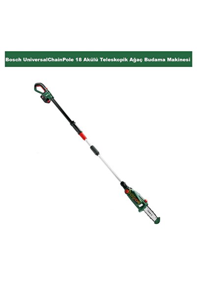 Bosch Universal Chain Pole 18 1x2,5 Ah Akülü Uzun Ağaç Budama Makinesi 06008B...