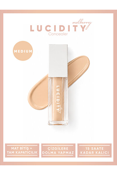 Melberry Lucidity Liquid Concealer - Kapatıcı - Medium