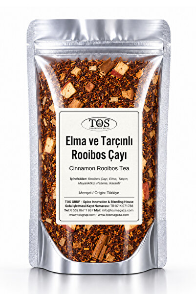 TOS The Organic Spices 40 جرام شاي رويبوس - التفاح والقرفة والتفاح والقرفة (1...