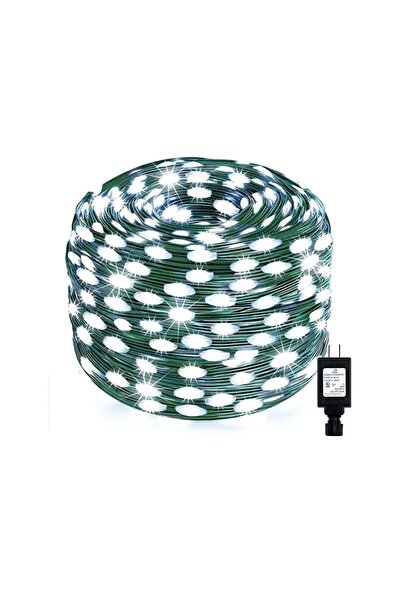 divendi-ro Set 2 x Lumini LED liniare de Crăciun, 160 LED-uri, 20m, Exterior-...