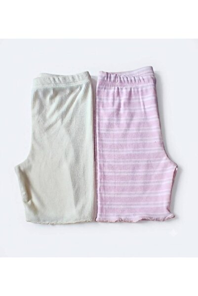 FUN KIDS COLTHINIG Kiz Kids 2-Piece Camisole Ribbed Shorts