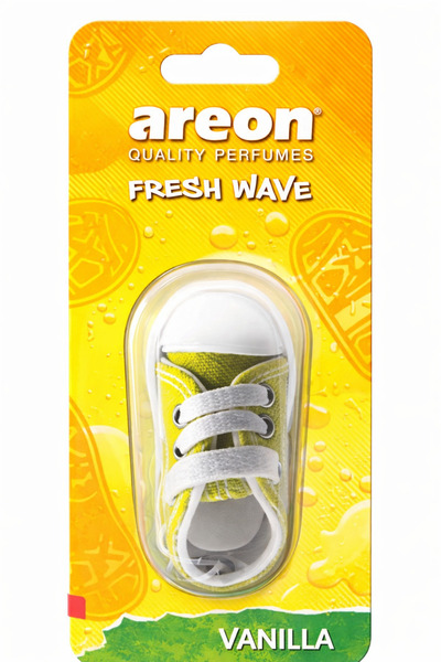 RAYMOOR Areon Fresh Wave Vanilla Ayakkabı Kokusu | Aynaya Asmalı Premium Araç...