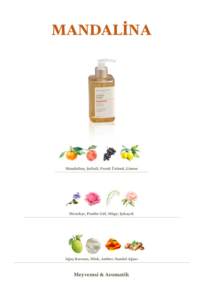 Atelier Rebul Mandalina Sıvı Sabun 250 ml
