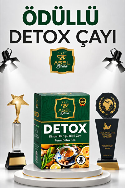 ASEL DETOX Zayıflamak detox Form Karışık Bitki Çayı FİT YAŞAM ( 1 KUTU 30 ADET)
