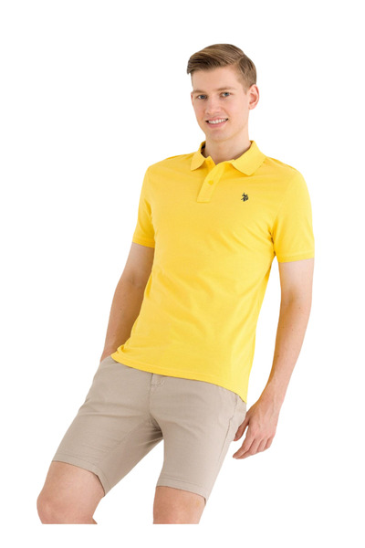 U.S. Polo Assn. Polo T-sh, Xl, Dark Yellow