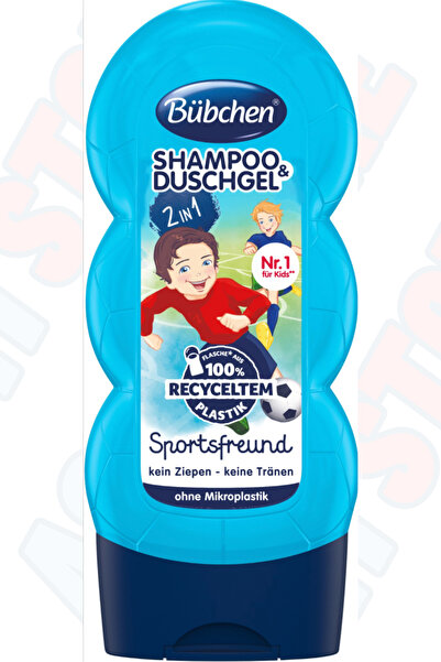 Bübchen Asm - Children's Shampoo & Shower Gel 2 in 1 Sporty Friend / 230 ml