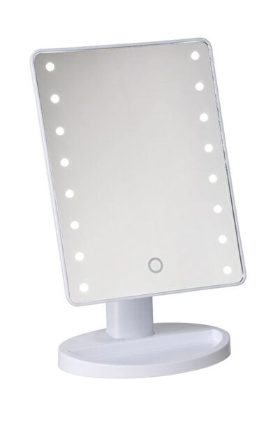 LILY Oglindă de machiaj LED, buton tactil