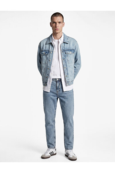 Koton Normal Bel Cotton Regular Fit Tapered Jean Pants - Joe Jean
