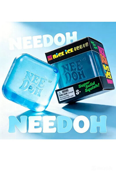 UĞURDAN Ice Cube Needoh Terapi Oyuncağı Nice Cube ASMR Stres Giderici Slime J...