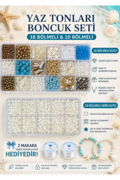 By MO Accessories Нов сезон, лятна тематика: Комплект за изработка на бижута ...