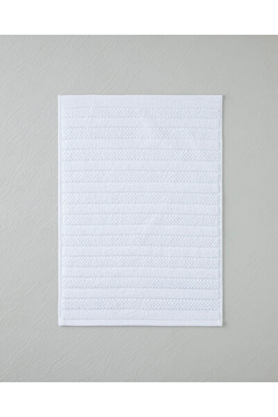 English Home Sandy Stripe Pamuk El Havlusu 30x45 cm Beyaz