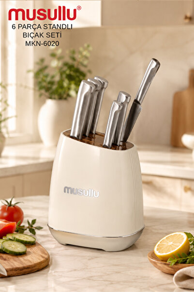Musullu MKN-6020 Standlı Bıçak Seti