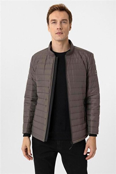 SÜVARİ Haki Slim Kapitone Mont