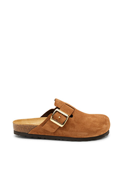 Frau Kadın / Kız Terlik 17B5 Suede Mules