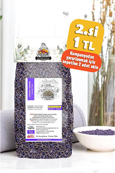 Organik Teyze Sevinç Teyze Lavanta 100g