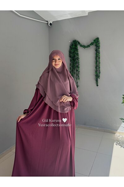 Yüsra Collection طقم فستان وأوشحة أيروبين مكون من قطعتين مقاس 2 بوصة
