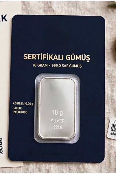 Lora Kuyumculuk 10 Grn Külçe Gümüş