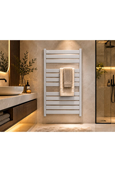 Termorad Alüminyum Mat Gri 50x120 Petsa Slim Havlupan