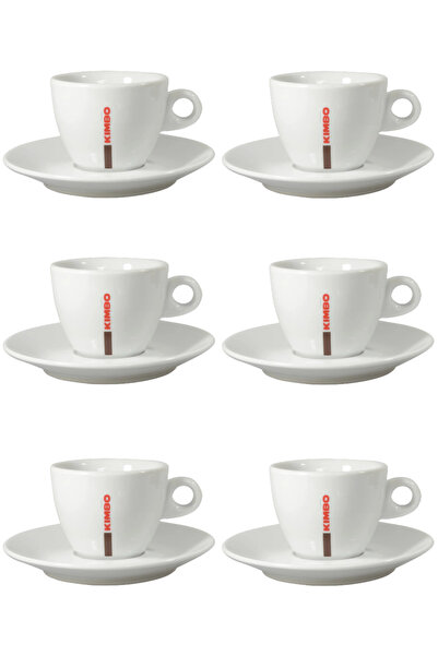 Kimbo Cappuccino Cup Plate 180 Cc (SET OF 6)