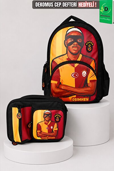 Galatasaray X Dekomus Licensed Special Design Victor Osimhen Large Size Schoo...