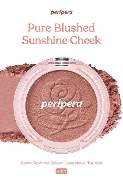 PERIPERA Gül Tonlarında Yumuşak, Jel Dokulu Allık Pure Blushed Sunshine Cheek...