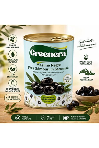Greenera MASLINE NEGRE FARA SAMBURI 2 KG NET