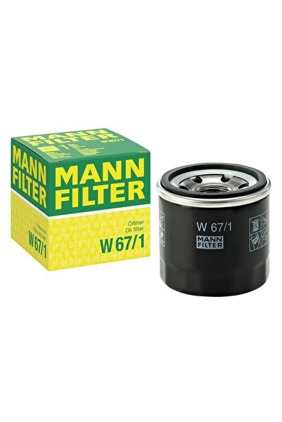 Mann-Filter Маслен филтър W 67/1