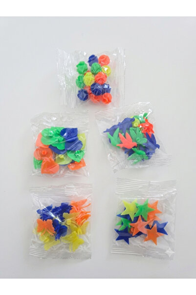 Hobbys Bisiklet Jant Süsleri 5 Paket Jant Süsü (KUŞ, KELEBEK, KALP, YILDIZ, B...