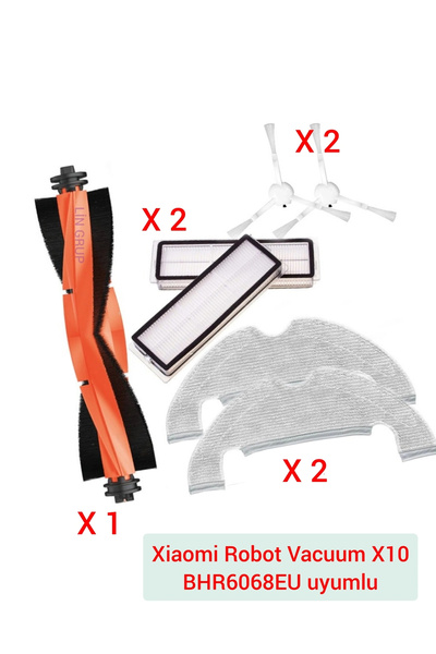 LİN GRUP Replacement Parts Kit Compatible with Dreame D9 + Plus and D10+ Plus...
