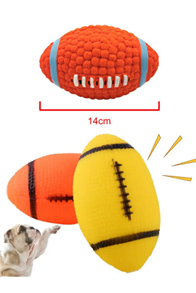 mucit home Sesli Kedi Köpek Isırma Topu Renkli Sesli Diş Kaşıma Pet Oyuncağı