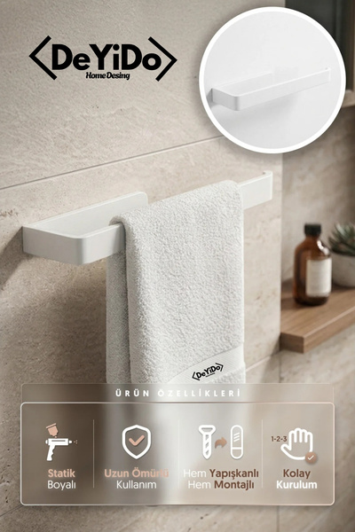 DeYiDo Kaliteli Paslanmaz Çelik Havluluk, Kağıt Peçetelik, Banyo Askısı - Ban...