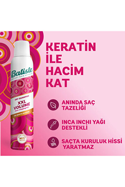 Batiste Dry Shampoo Xxl 200 ml