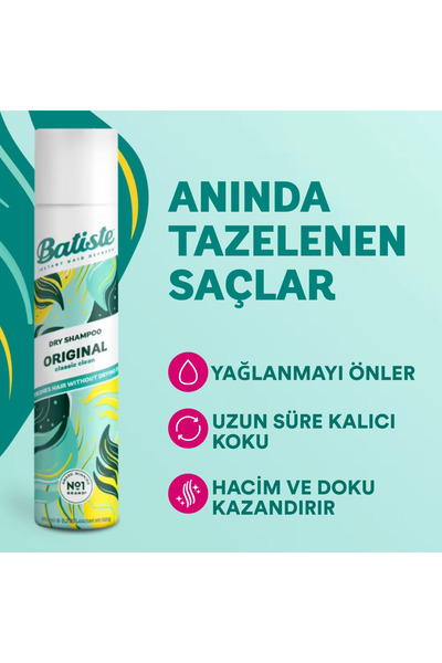 Batiste Original Kuru Şampuan 50 ML