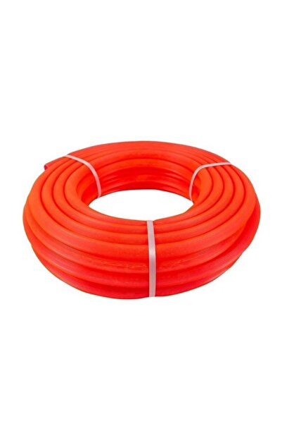ÖZBALBAN 100 Metre Silikonlu Pvc Bahçe Çeşme Sulama Hortumu 3/4 25'lik Kırmızı
