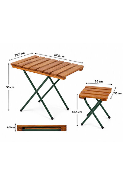 HcCraft H-A Craft HC EROS Bahçe1 adet Balkon Masası
