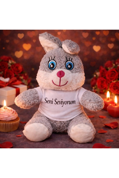 Skygo Krm Cute I Love You T-Shirt Plush Rabbit Krm