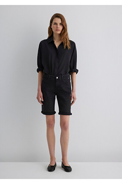 Mavi Alexis Everyday Vintage Anthracite Jean Shorts 1441524752