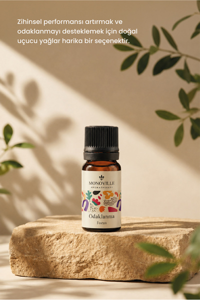 Monoville Odaklanma Uçucu Yağ Karışımı 10 ml (Focus Essential Oil Blend)