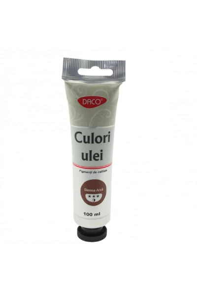 daço Culori ulei, 100 ml Sienna Arsa