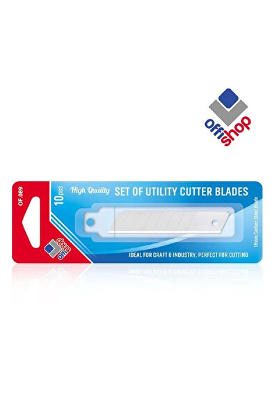 Offishop Cutter Rezerve, 18 mm, 10 buc/blister - OF089 OFFISHOP