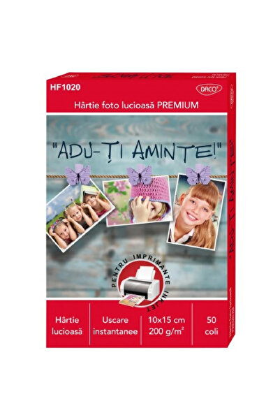 daço Hartie Foto 10x15cm 200g 50 coli