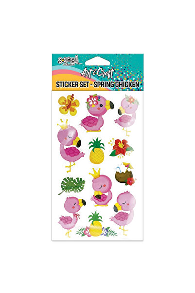 OEM Stickere 3D - Flamingo (SC2802)