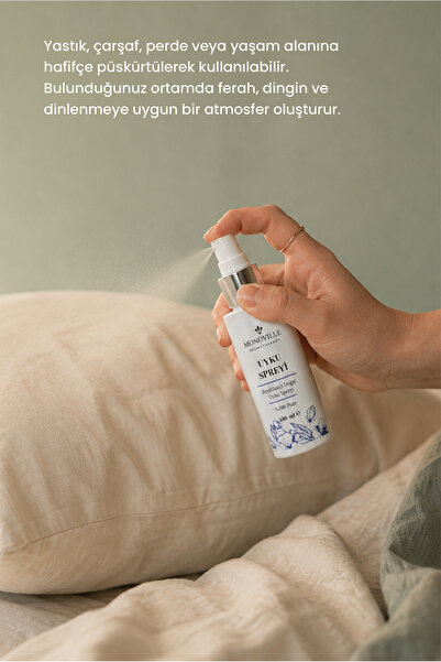 Monoville Uyku ve Yastık Spreyi 100 ml Sprey Başlıklı (Sleep and Pillow Spray)