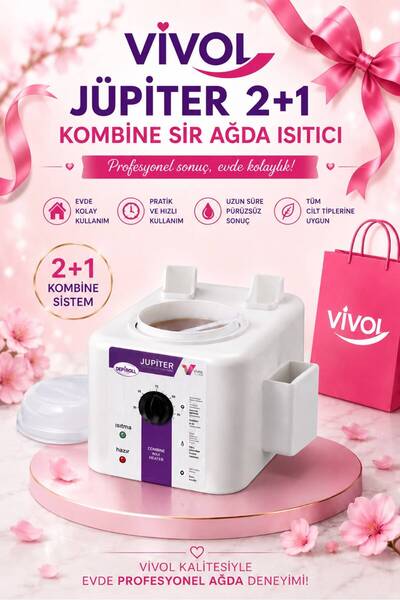 Vivol Jüpiter 2+1 Kombıne Sir Ağda Isıtıcı